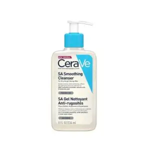 CeraVe SA Smoothing Cleanser original vs fake comparison